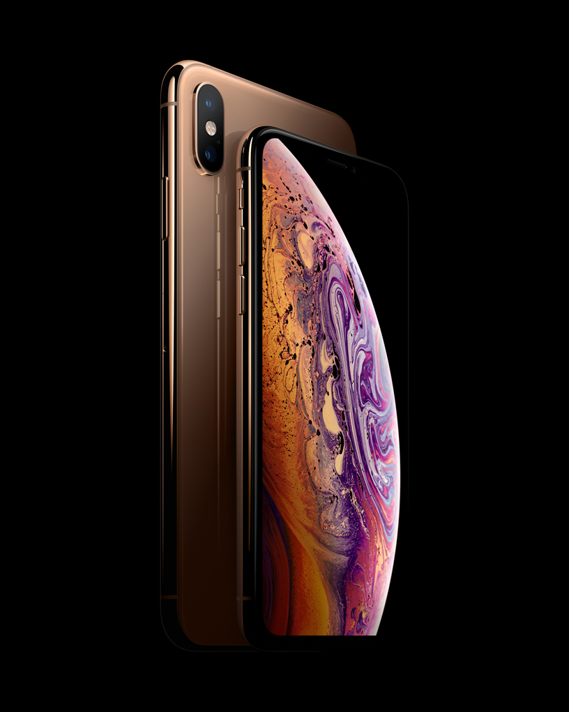 Apple iPhone XS y XS Max foto oficial 