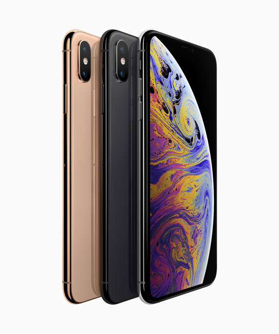Apple iPhone XS y XS Max colores