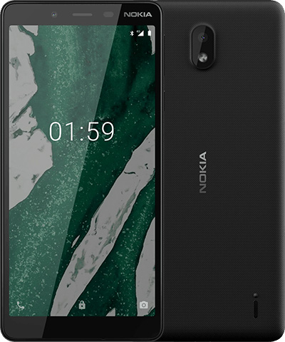 Nokia 1 Plus color negro