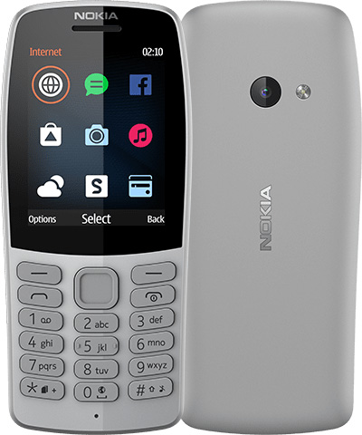 Nokia 210 color gris